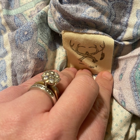 Vintage Spell & The Gypsy Xanadu Boho Gown Dress Size XL RARE HTF Dress - Picture 11 of 14